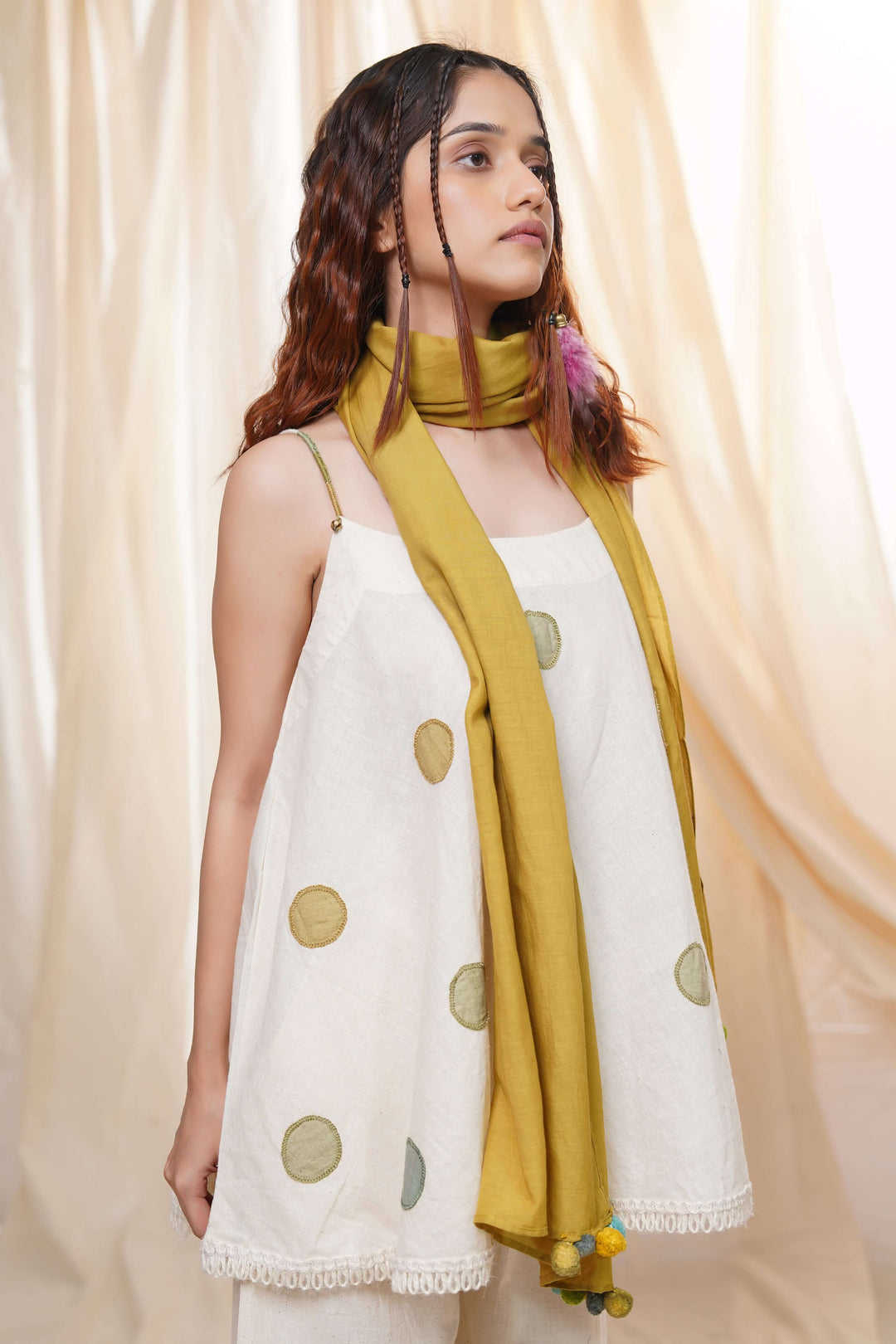 Subtle Dots- Planet Positive Polka Spaghetti Co-Ord Set