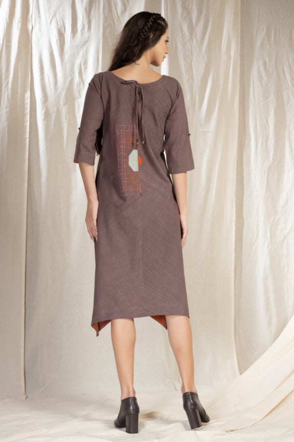 Applique Artistry - Artisan made Relaxed Fit Dress