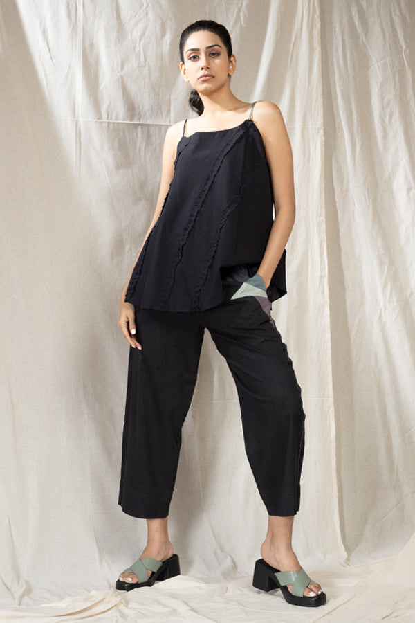 Eco Angles- Vegan Lifestyle Applique Co-Ord Set