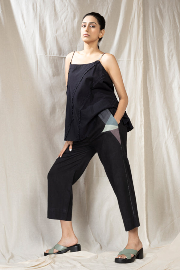 Eco Angles- Vegan Lifestyle Applique Co-Ord Set