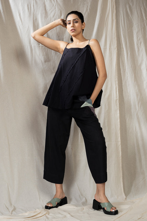 Eco Angles- Vegan Lifestyle Applique Co-Ord Set