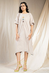Modern Duality - Tint Minimal Organic Khadi Reversible Dress