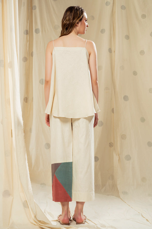 Simple Essence- Sustainable Lifestyle Timeless Spaghetti Co-Ord Set