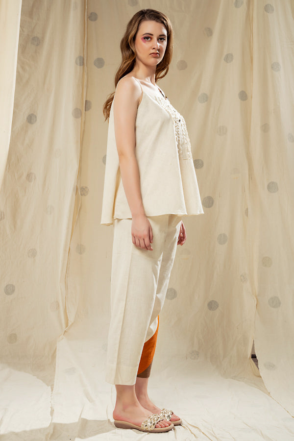 Simple Essence- Organic-Lifestyle Timeless Spaghetti Co-Ord Set