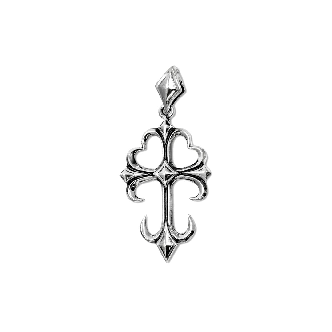 Sterling silver Cross Chain pendant