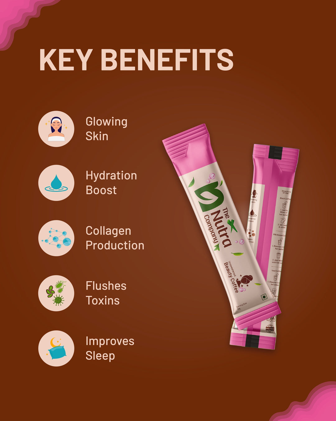 Beauty Coffee with Collagen & Hyaluronic Acid | Skin Glow Coffee India
