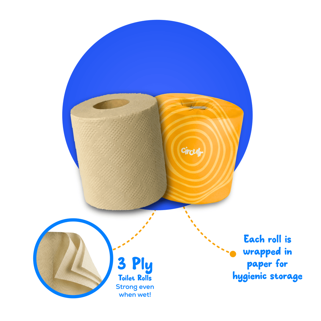 Circulr Bamboo Toilet Paper (Pack of 6)