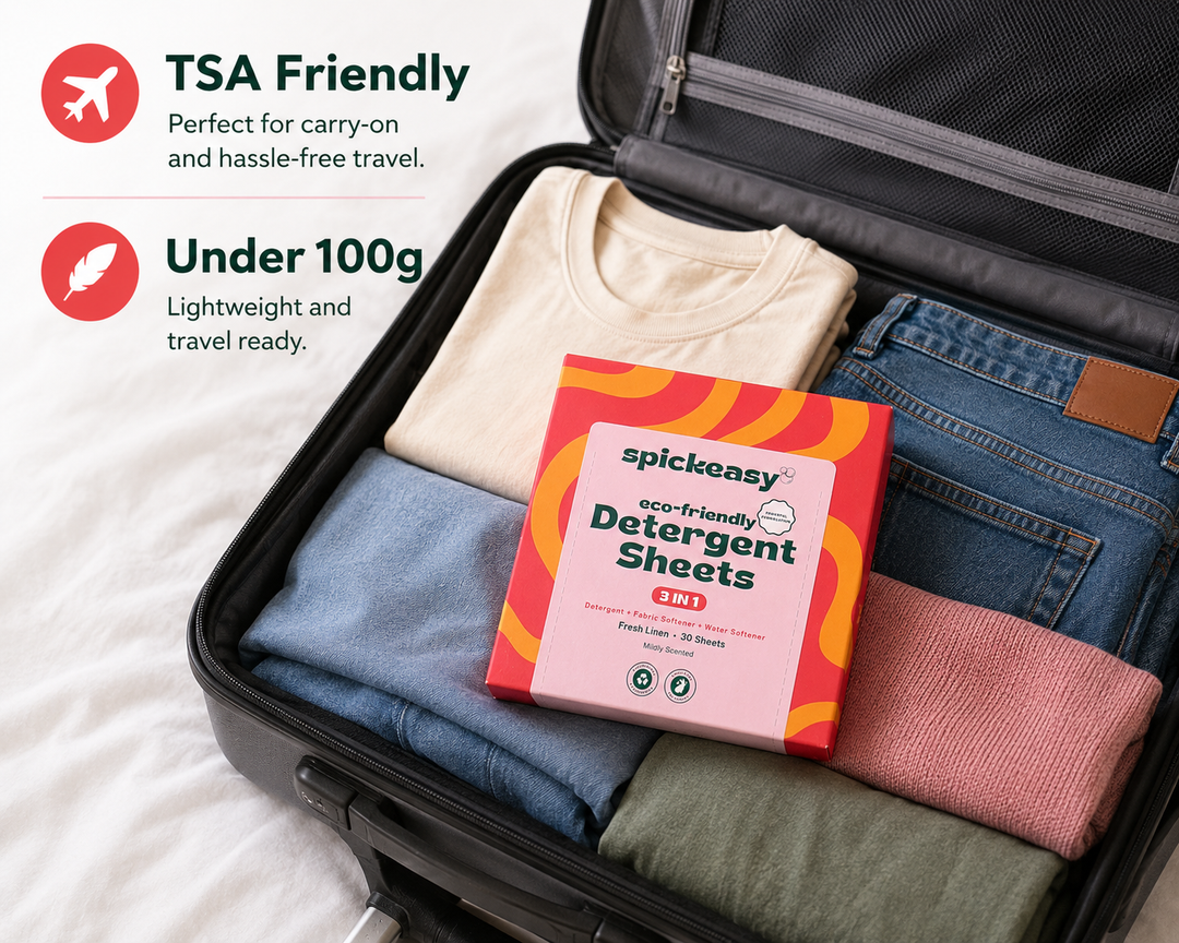 Spickeasy 3 in 1 Detergent Sheets - Fresh Linen - 30 Sheets