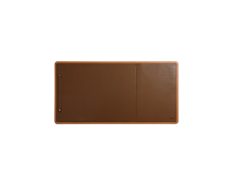Snap On Organiser Desk Mat(Black Blue,Blue Mustard,Red Black,Tan Brown)