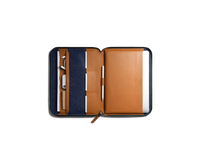 Urbane Tech Folio(Black,Tan)
