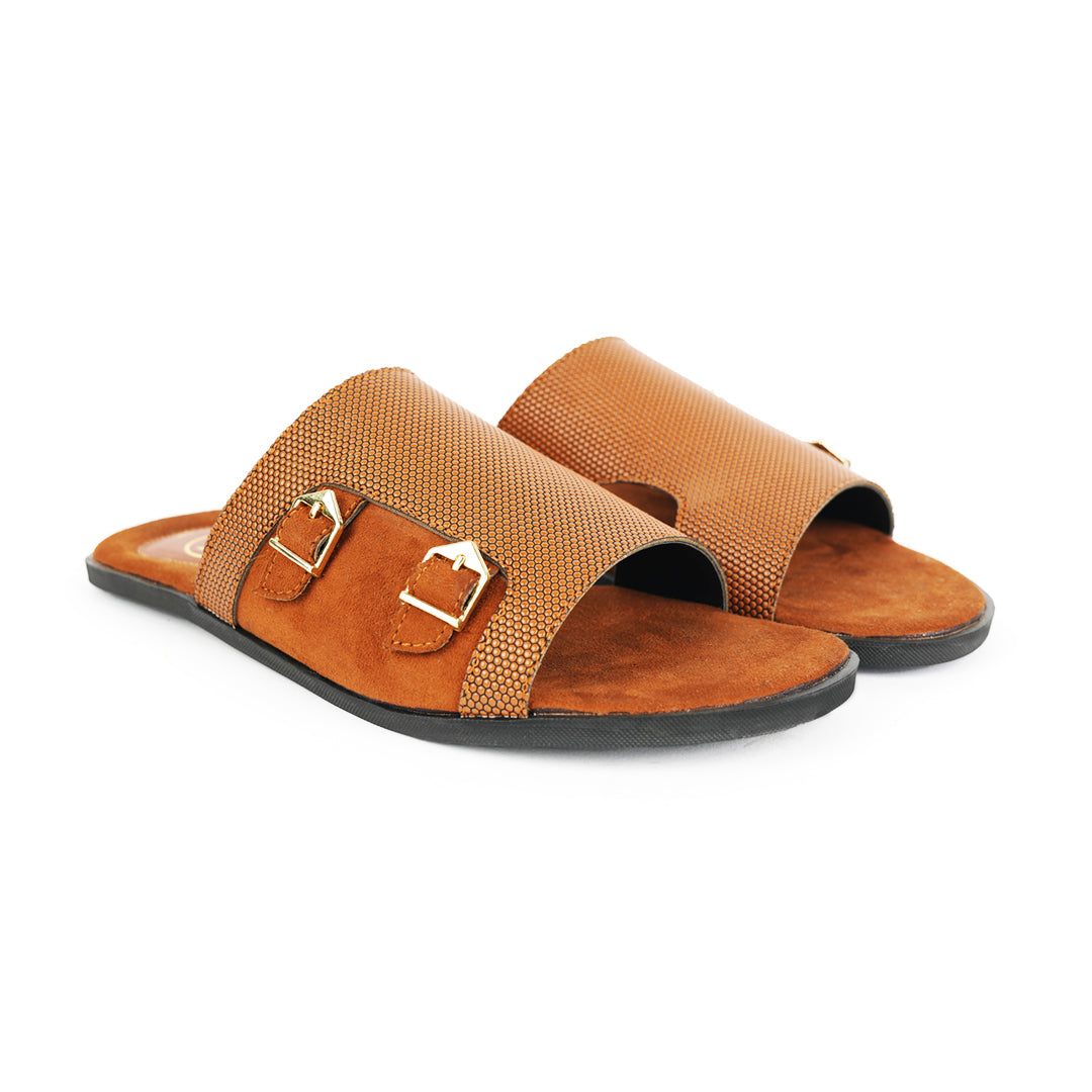 T-Rad Double Monk Strap Sandals - Tan