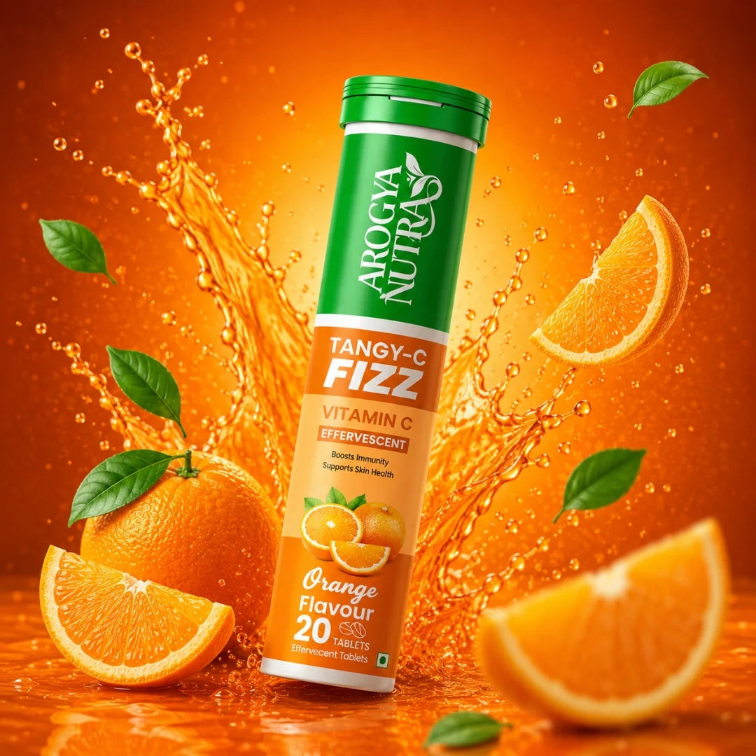 Tangy-C Fizz │ Vitamin C & Zinc │ Orange Flavor