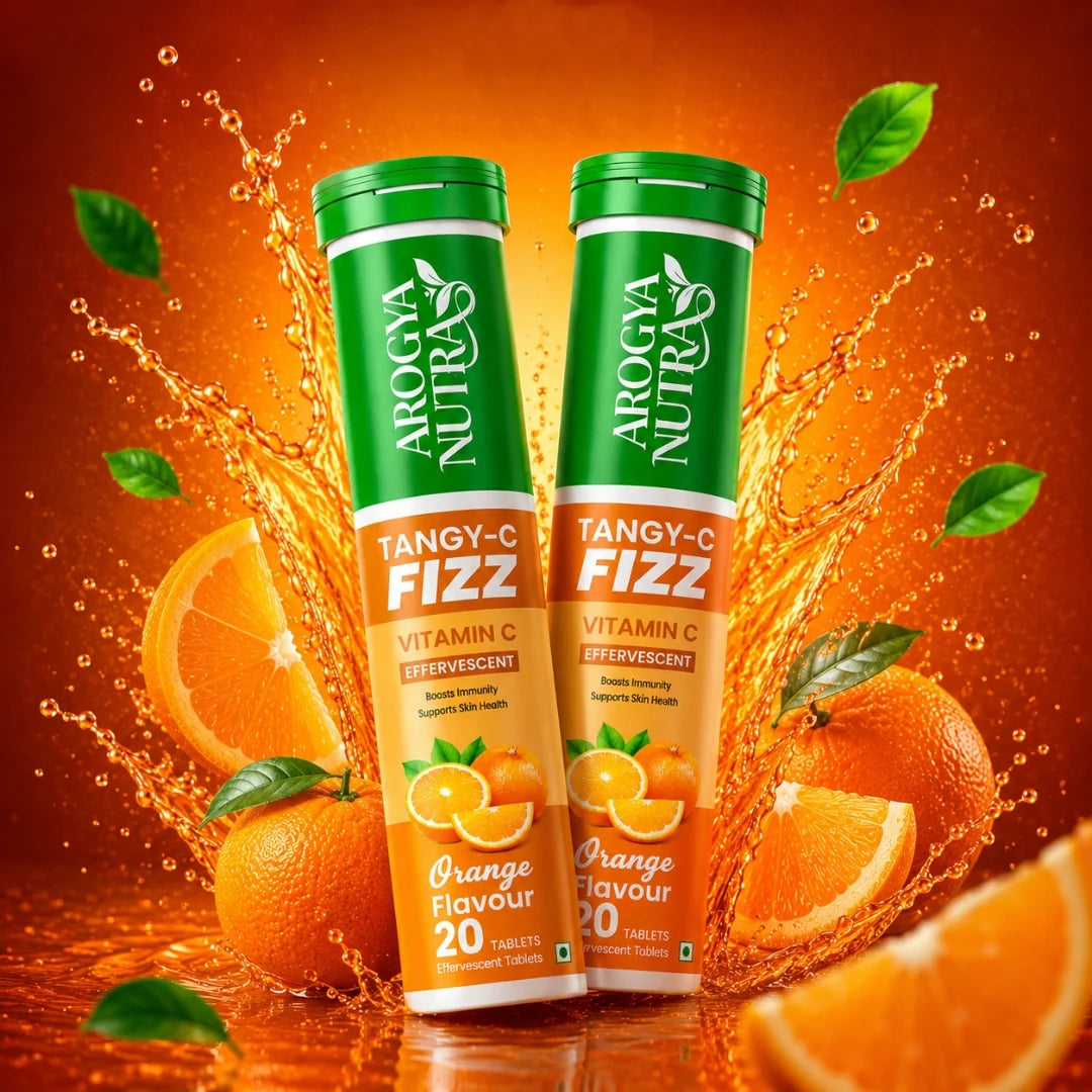 Tangy-C Fizz │ Vitamin C & Zinc │ Orange Flavor