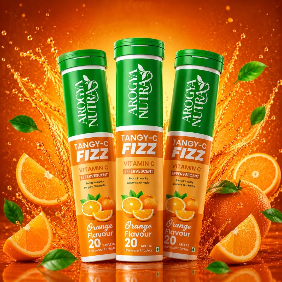 Tangy-C Fizz │ Vitamin C & Zinc │ Orange Flavor