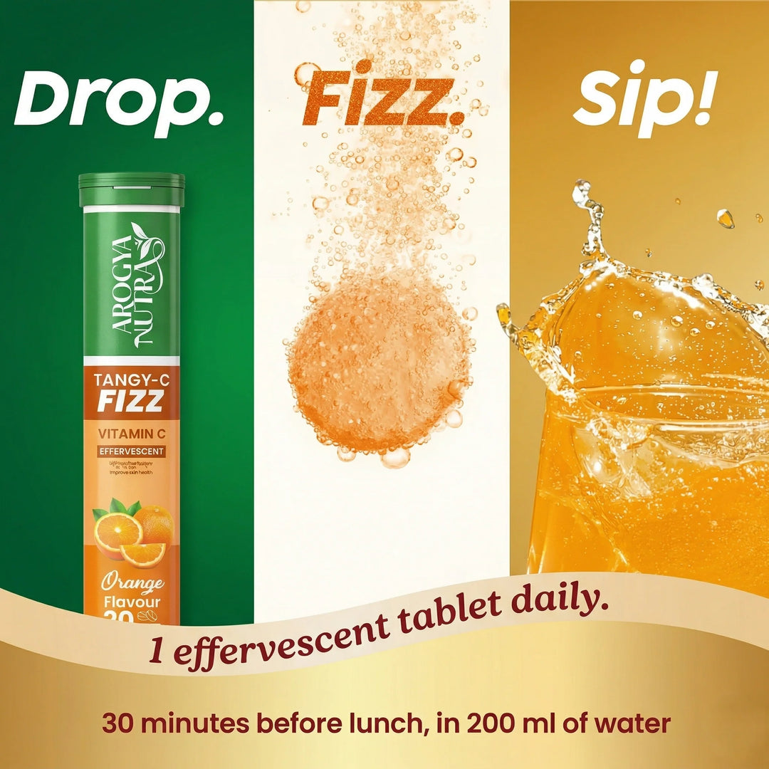 Tangy-C Fizz │ Vitamin C & Zinc │ Orange Flavor