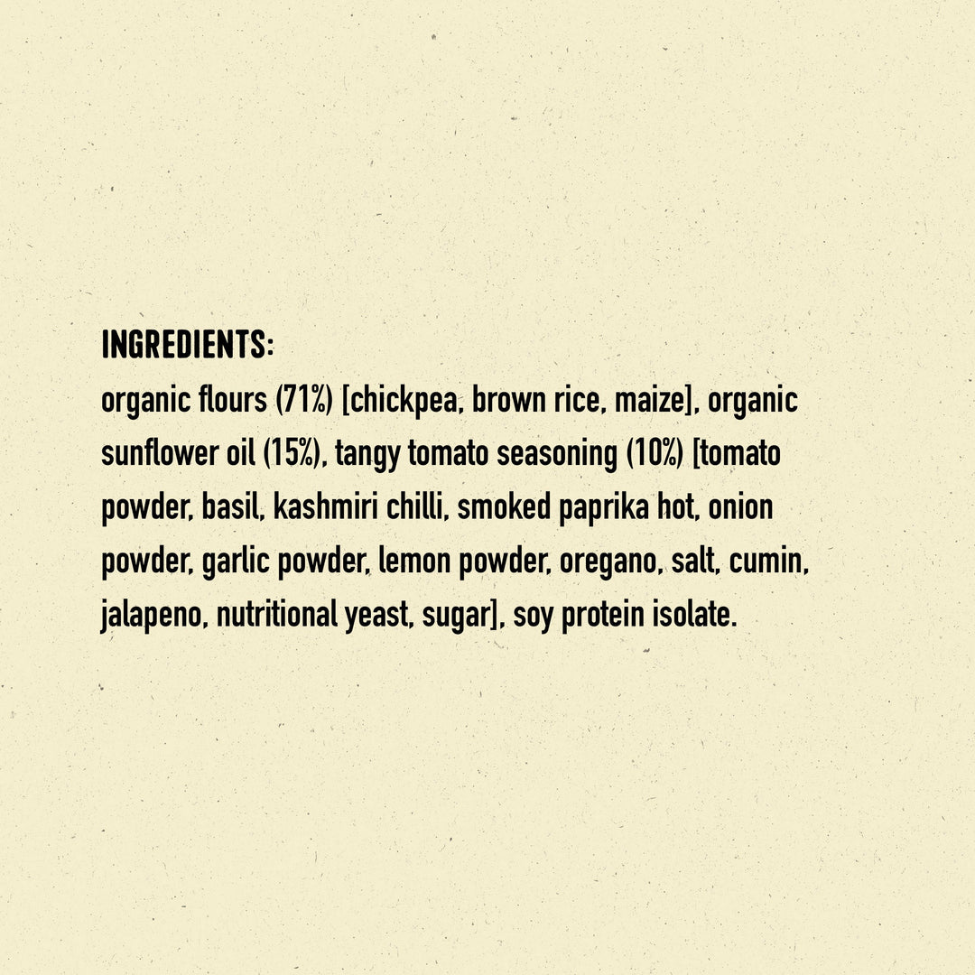 NOURISH ORGANICS Tangy Taco Protein Puffs - Pack of 8, (60G)