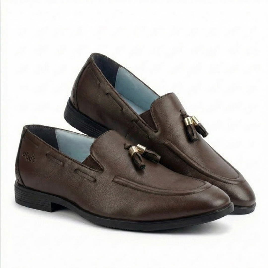 Tassel Tux Brown Tassel Loafers