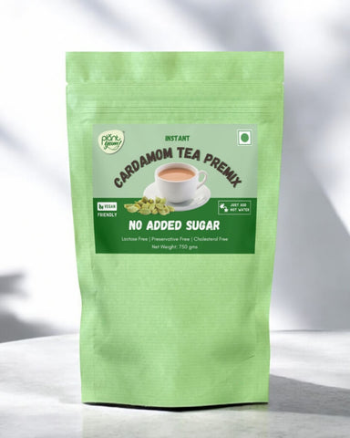 No Added Sugar Tea Premix - Cardamom (Elaichi) (750g)