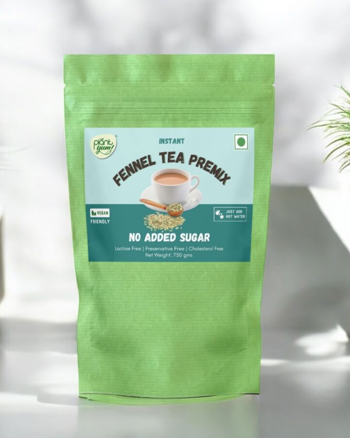 No Added Sugar Tea Premix - Fennel (Saunf) 750g)