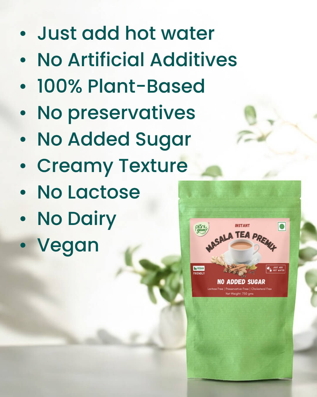 No Added Sugar Tea Premix - Masala (750g)