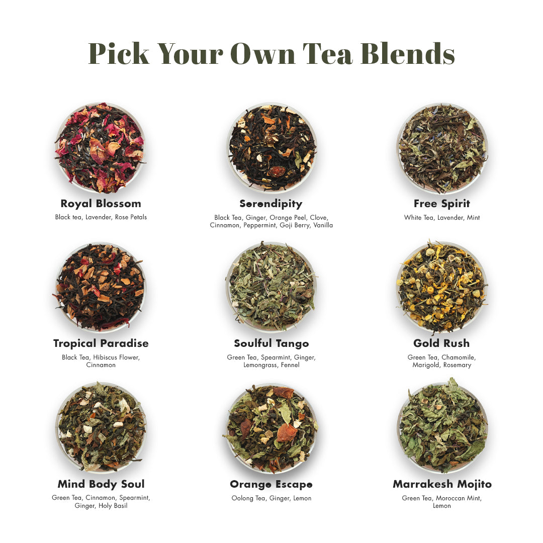 Celesté Artisanal Tea Gift Box - Set of 2