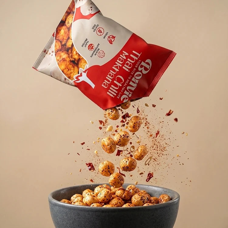 Bonvie Snacks Makhana & Veggie Chips Trial Box