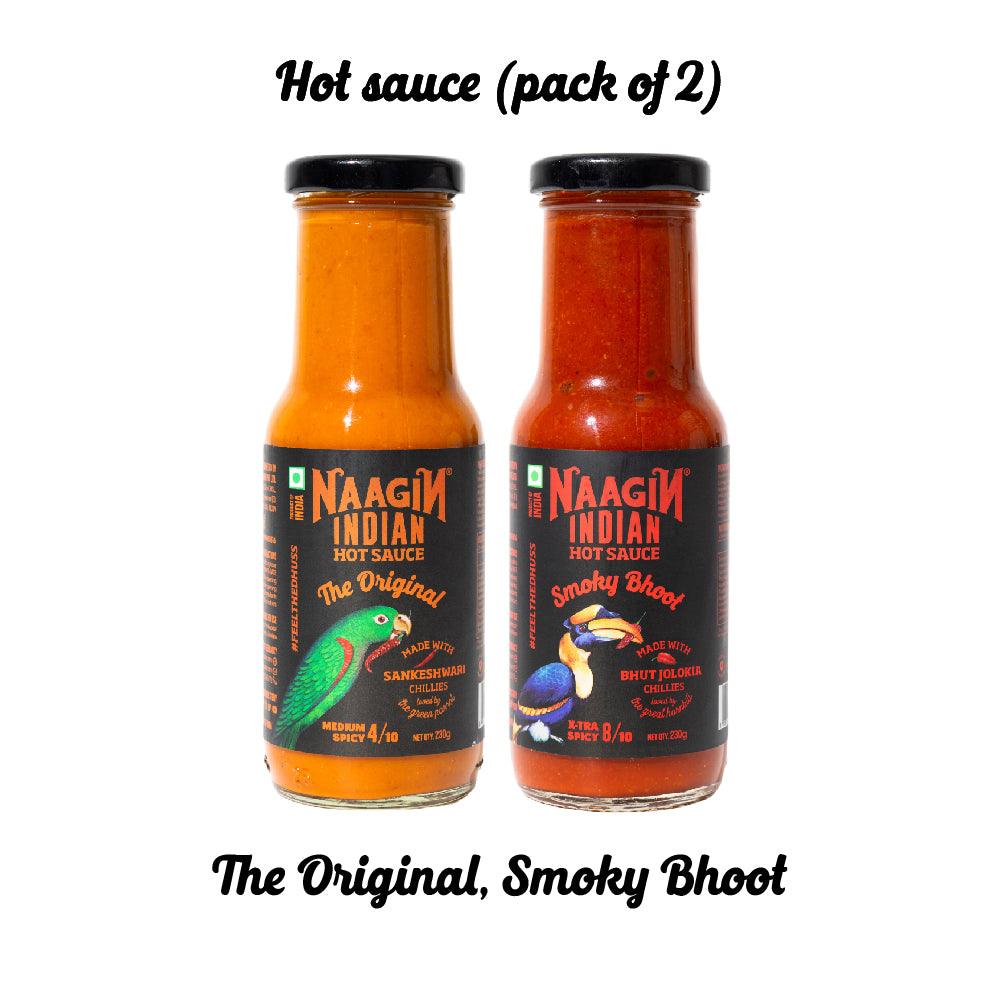 Hot Sauce - The Original + Smoky Bhoot (Pack of 2)
