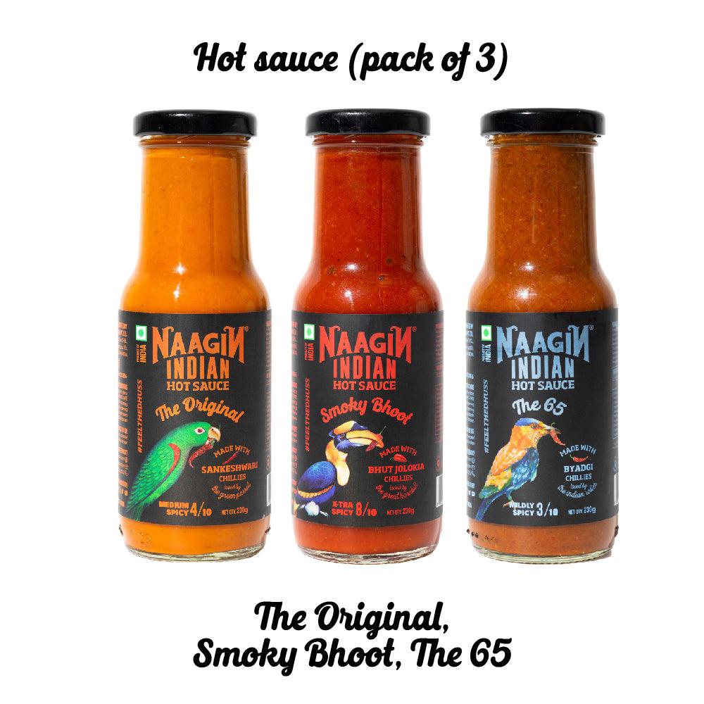 Hot Sauce (Pack of 3)