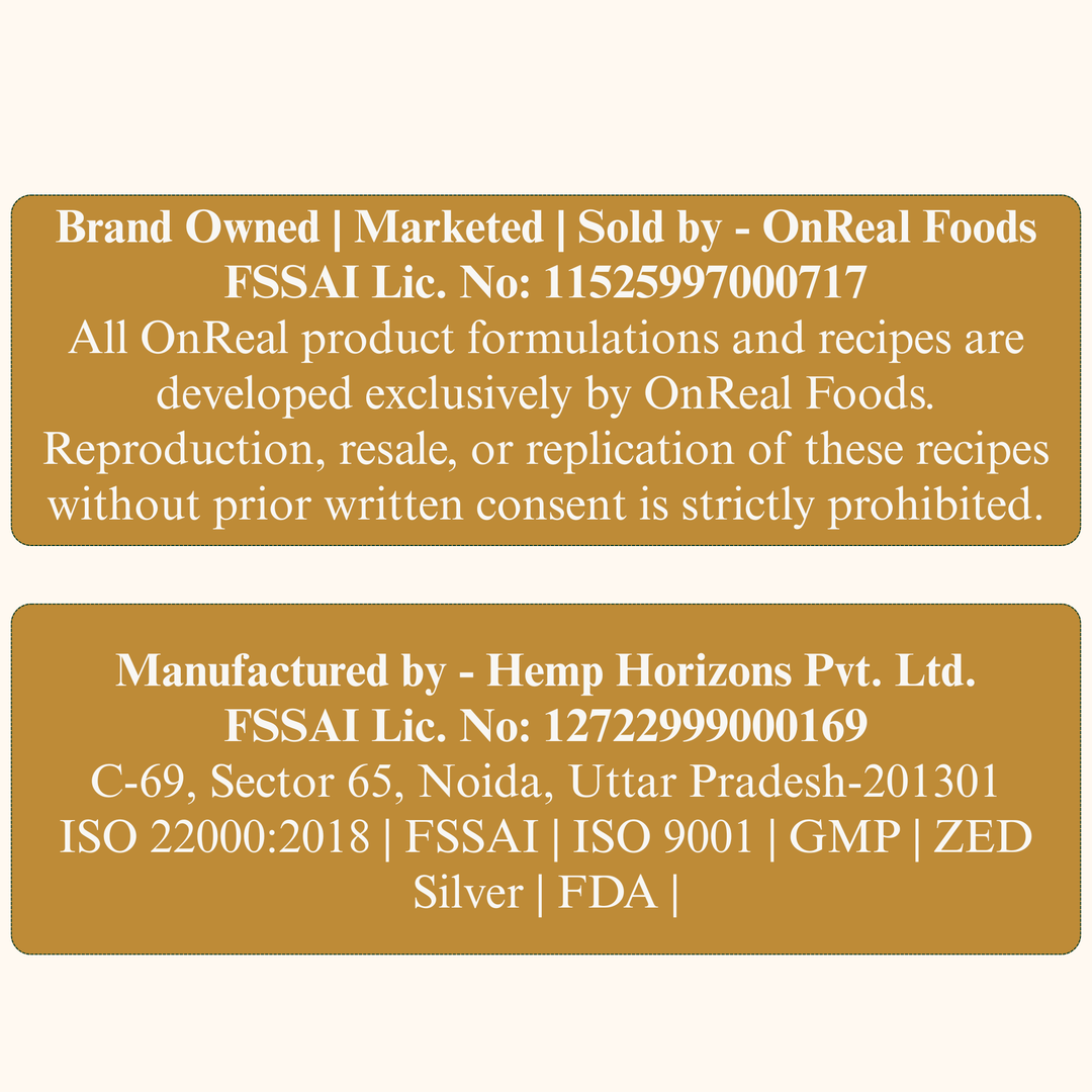 OnReal Foods Thrive Crumb Plant-Based Protein Bars | 15g Protein | No Refined Sugar | High Fiber | Peanut Butter & Walnut | Made with Jowar & Quinoa | Vegan & Gluten-Free