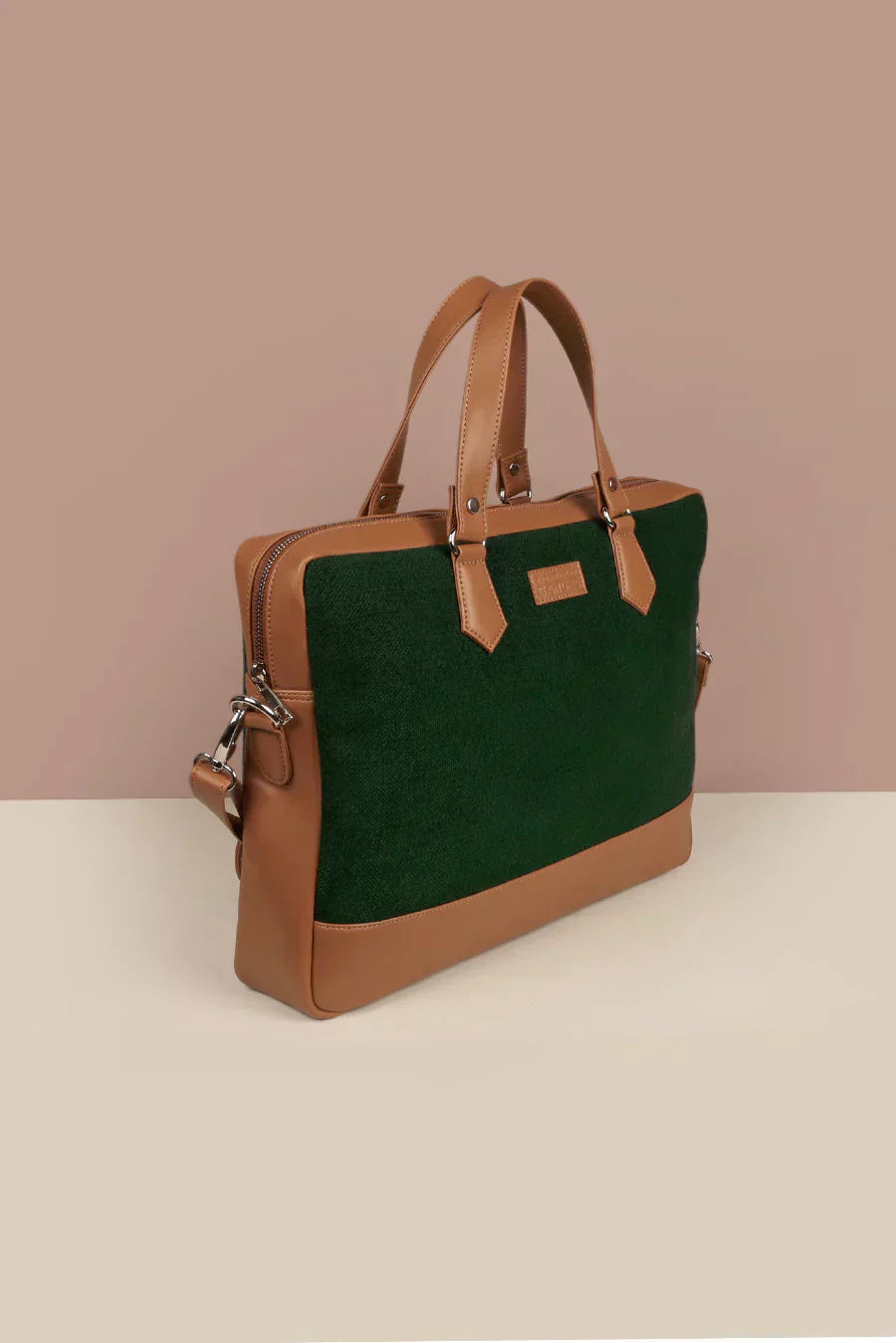 The House of Ganges - Ross Soft Jute 15 Inch Laptop Bag for Men