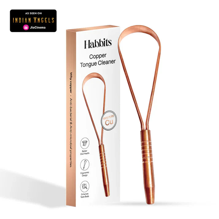 Habbits Copper Tongue Cleaner - Pack of 1