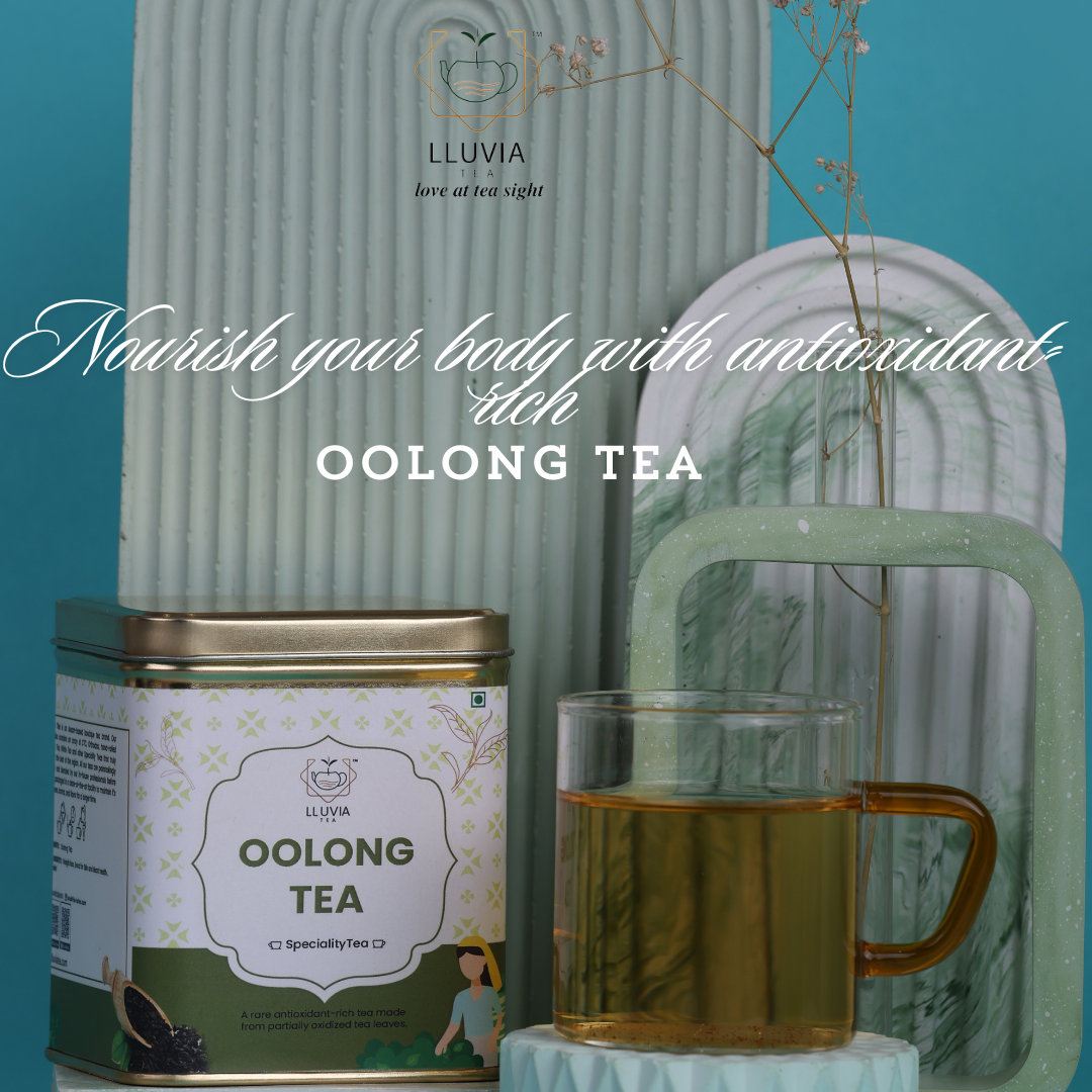 Lluvia Tea Oolong Tea - Boosts Energy | Weight Loss | Improves Skin Health (50gm)