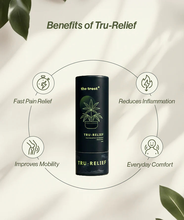 The Trost Tru-Relief Topical CBD Oil for Pain Relief