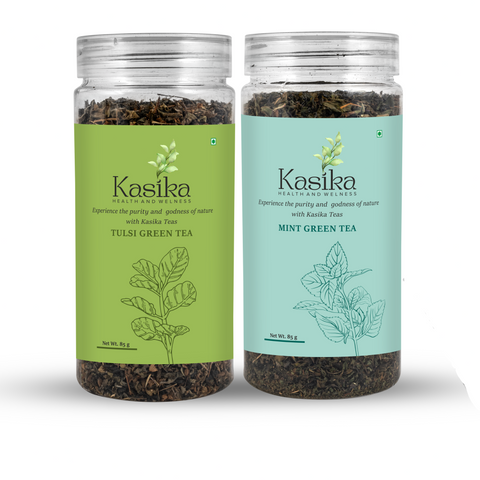 Kasika Tulsi & Mint Caffeine Free Combo in Loose Tea