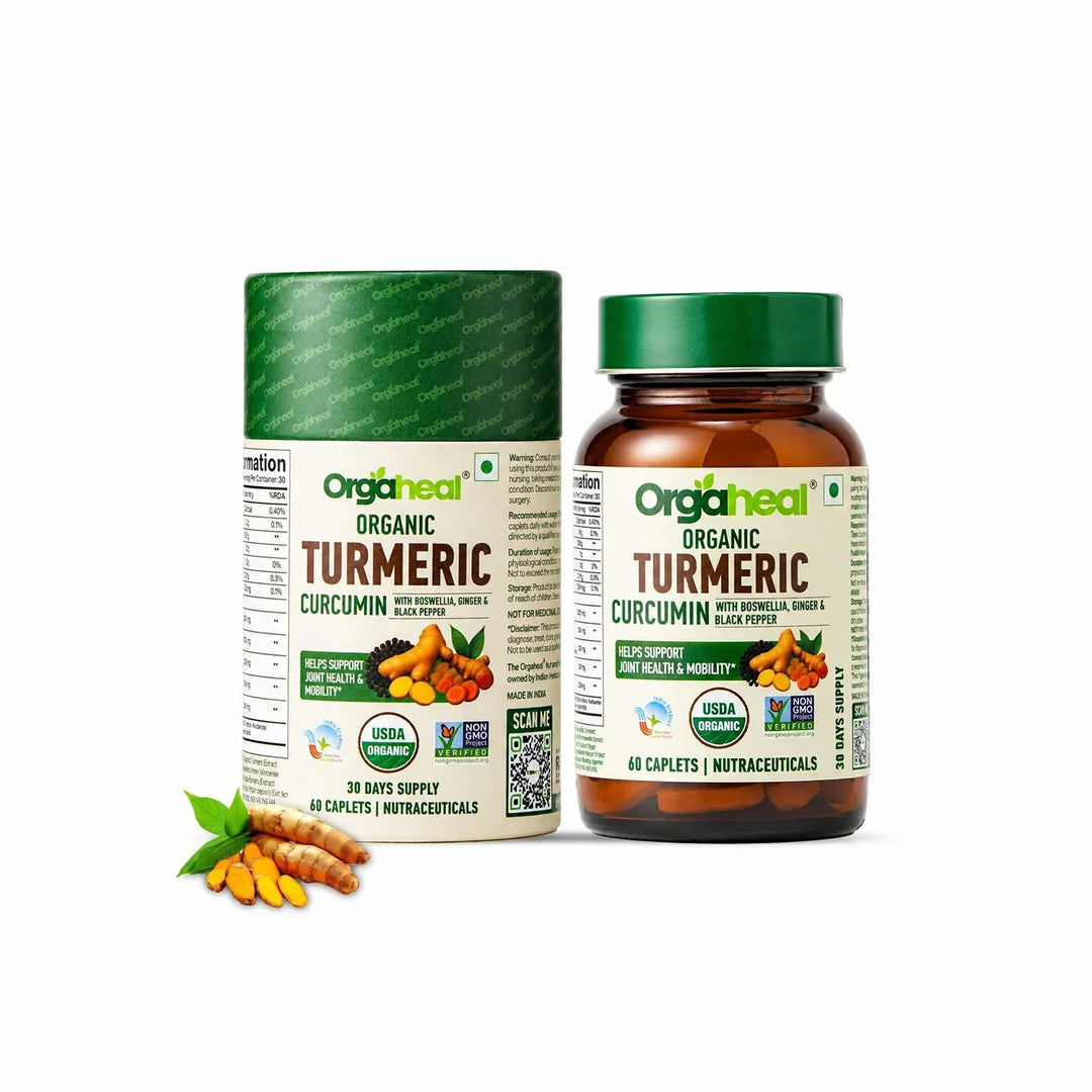 Organic Turmeric Curcumin Caplets