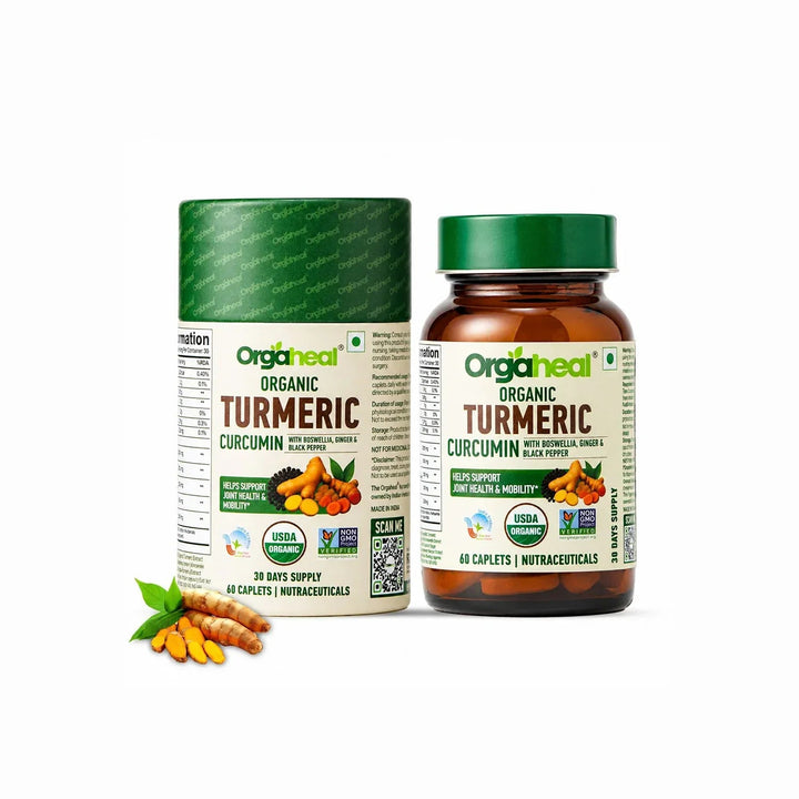 Organic Turmeric Curcumin Caplets