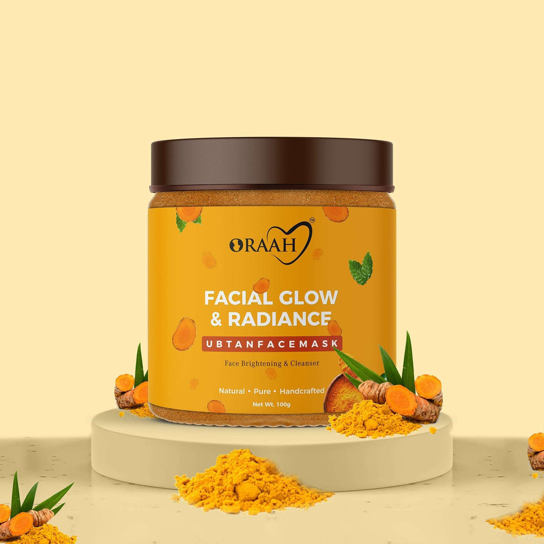 Oraah Facial Glow & Radiance Ubtan Face Mask - 100 Grams