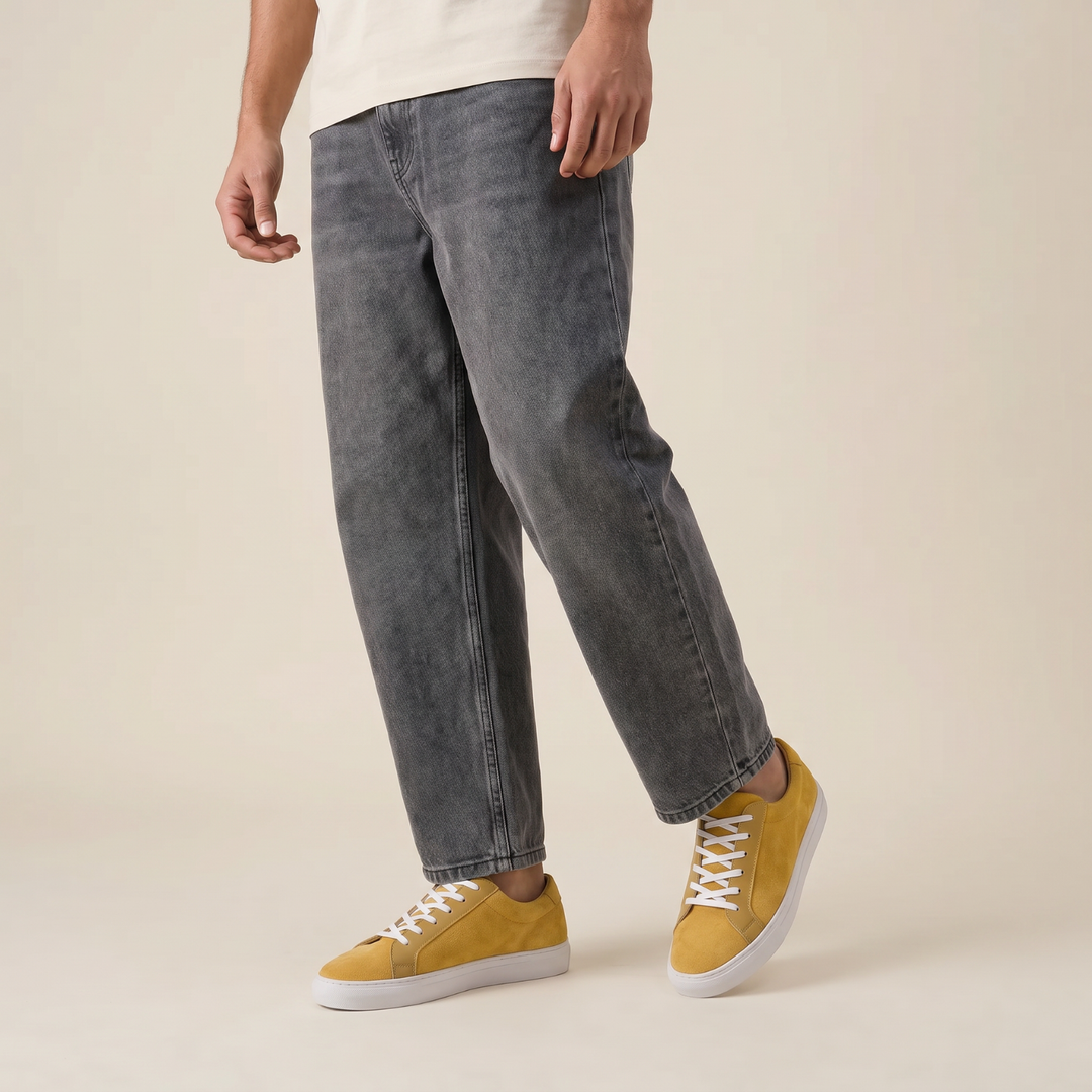 UNO Light Tan Casual Lace-Up Sneakers