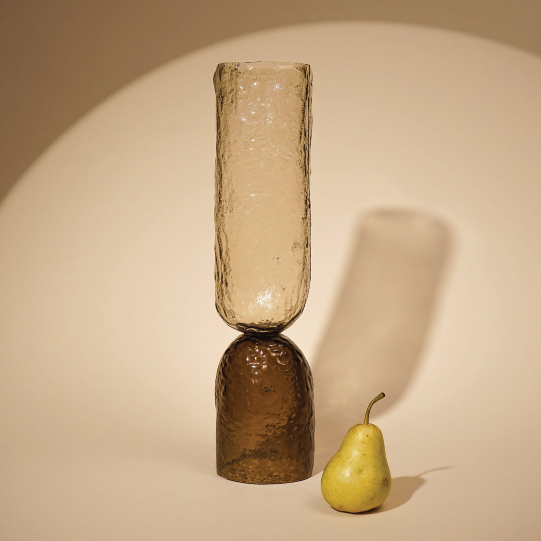 Muun Home Axel Textured Glass Decorative Object