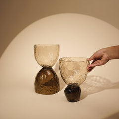 Muun Home Ezra Textured Glass Decorative Object