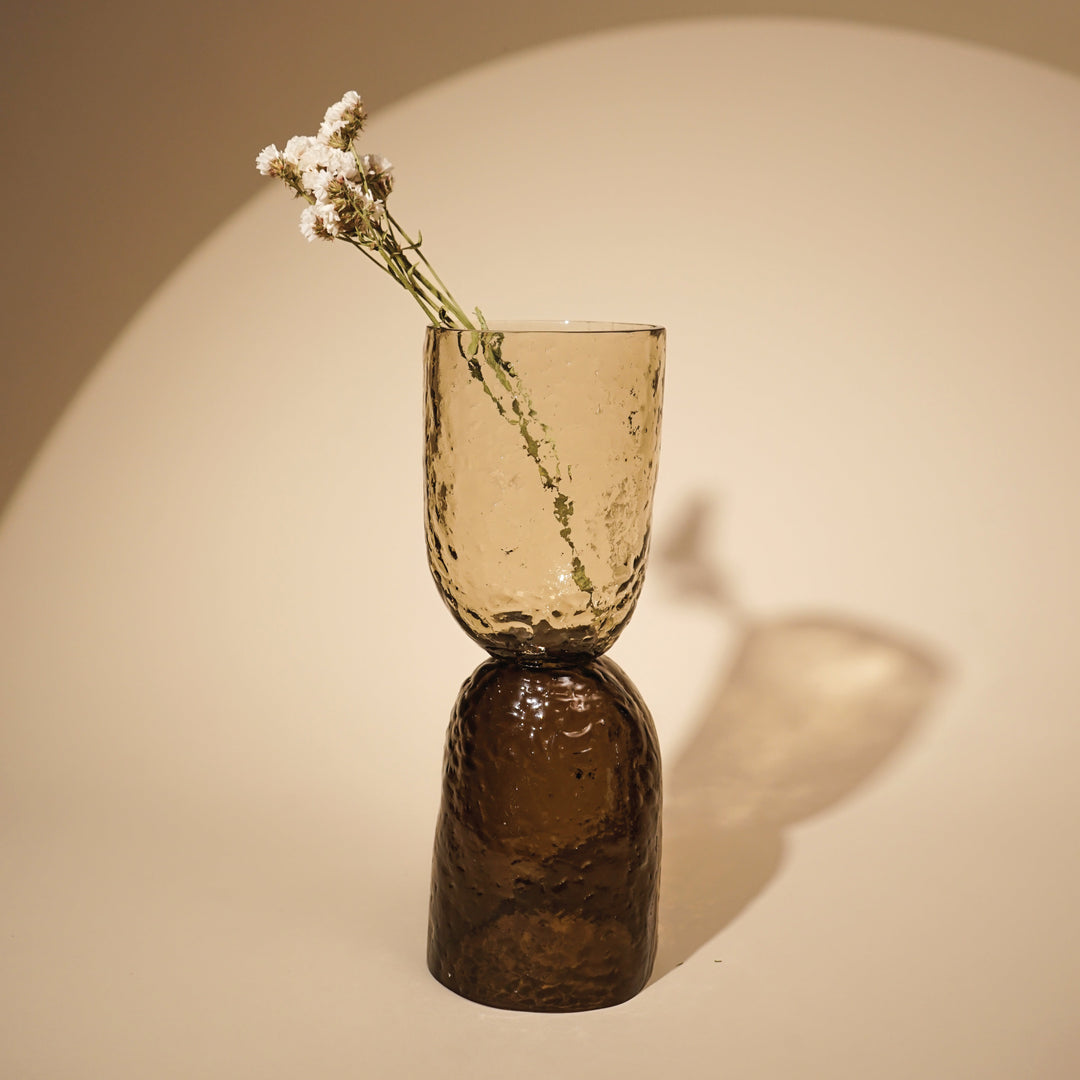 Muun Home Axel Textured Glass Decorative Object