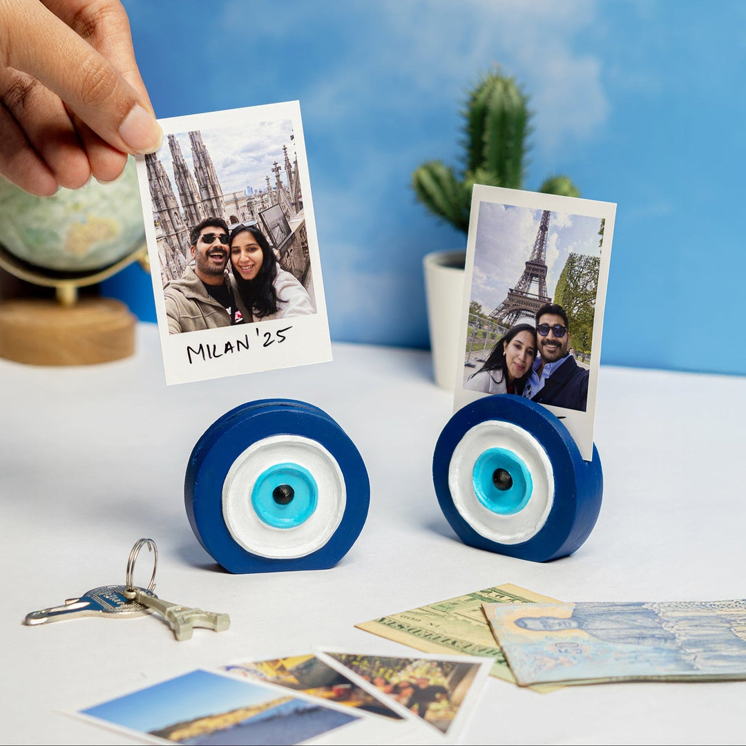 Evil Eye/Nazar Photo Holder - Set of 2