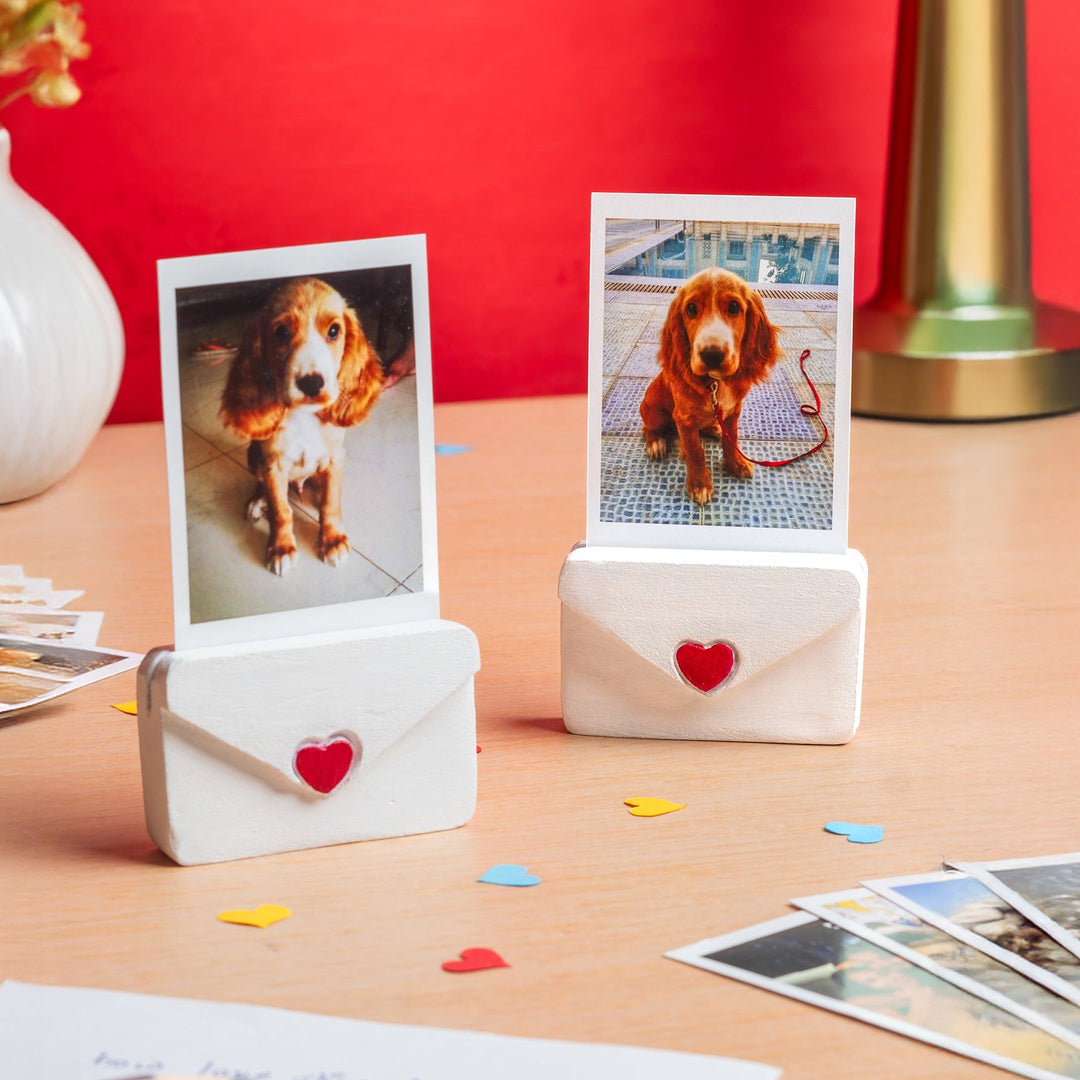 Heart Mail Holder - Set of 2