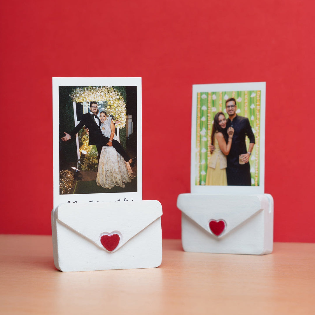Heart Mail Holder - Set of 2