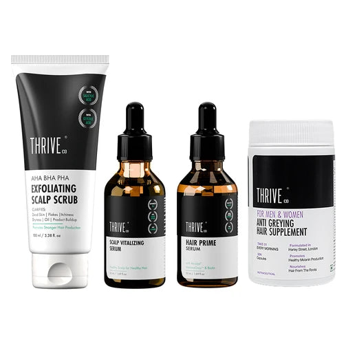 ThriveCo Anti-Greying Hair Prime Serum, 50 ml | Reverses Premature Greying