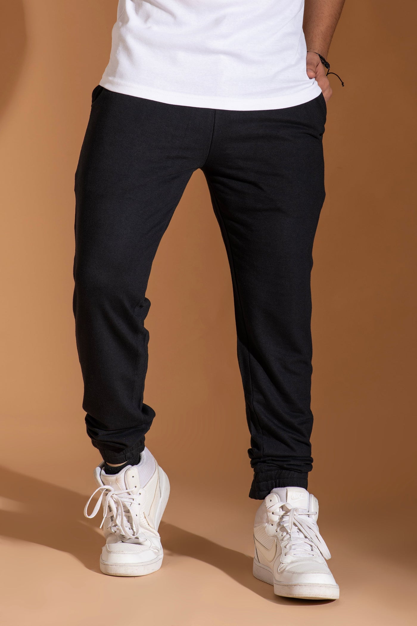 Midnight Black All-Day Joggers