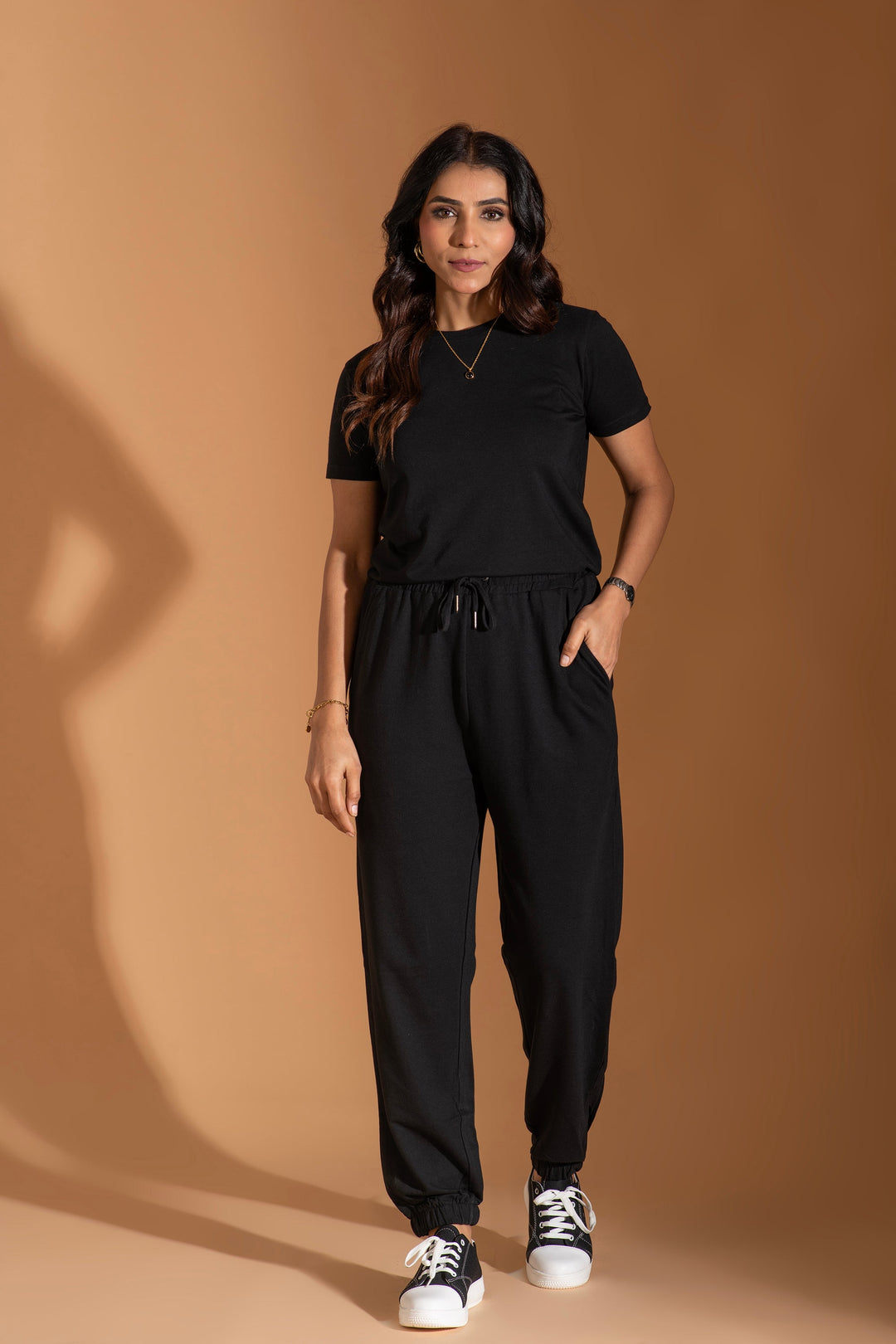Bambians Midnight Black Blissful Co-ord Set