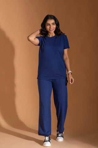 Bambians Indigo Blue Blissful Co-ord Set