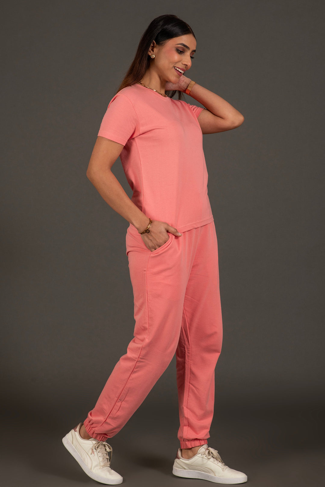 Bambians Blazing Rose Breezy Co-ord Set