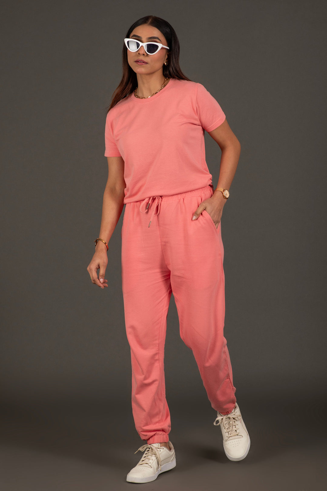 Bambians Blazing Rose Breezy Co-ord Set